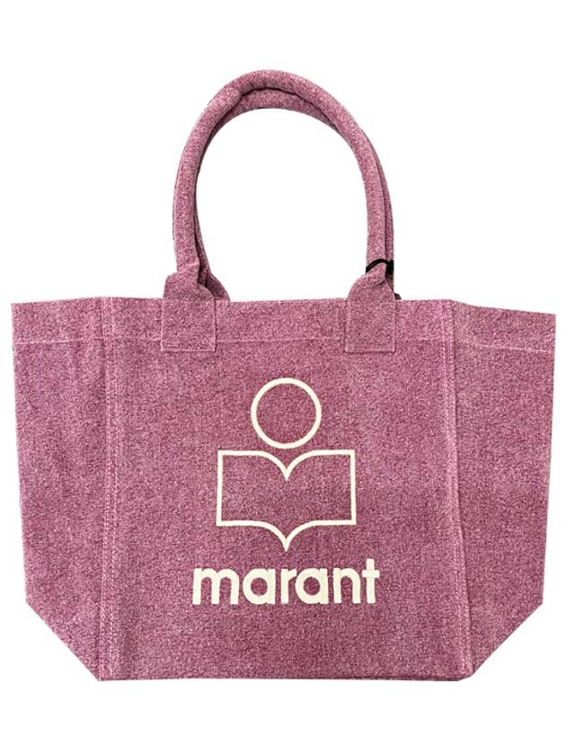 Yenky Embroidered Logo Small Tote Bag Purple - ISABEL MARANT - BALAAN 2