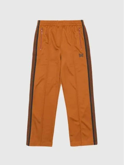 IDomestic ShippingI 24 Track Pant Rust OT228 Poly Smooth Pants kr 205071 - NEEDLES - BALAAN 1