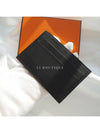 Citizen Twill Card Wallet Black - HERMES - BALAAN 4