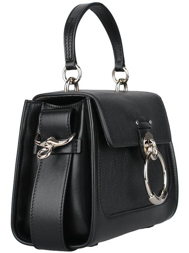 Tess Small Day Tote Shoulder Bag Black - CHLOE - BALAAN 5