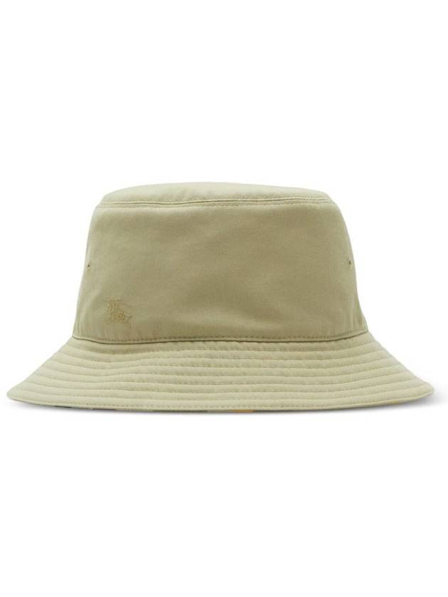 Check Pattern Reversible Bucket Hat Hunter - BURBERRY - BALAAN 4