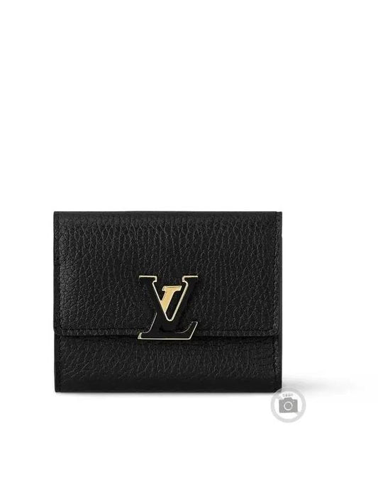 Capucines XS Half Wallet Black - LOUIS VUITTON - BALAAN 2