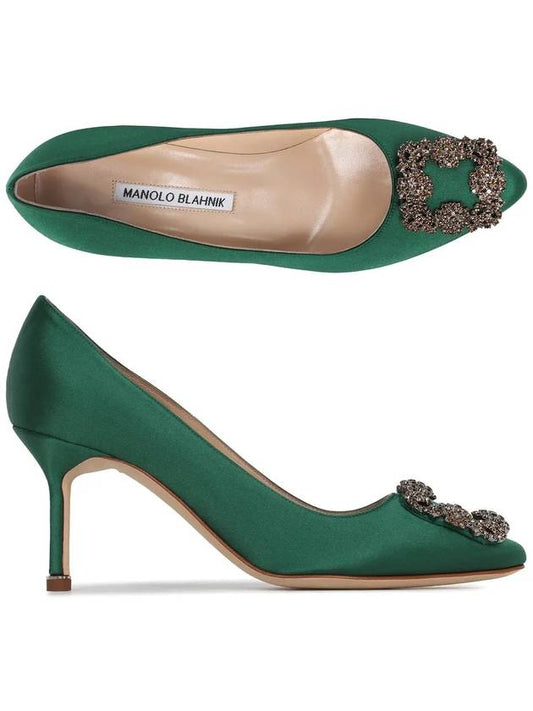 Heel Pumps 32326940001 3017 Green - MANOLO BLAHNIK - BALAAN 2