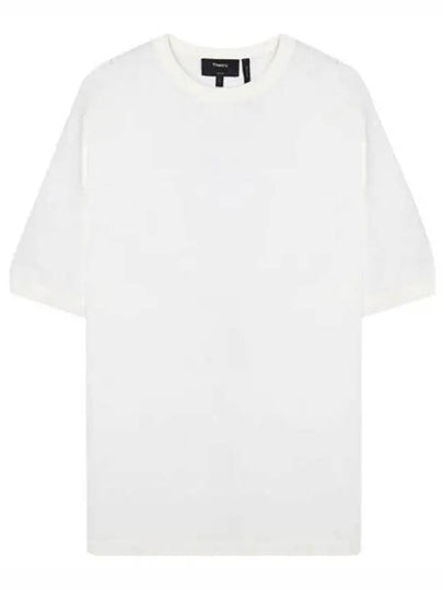 short sleeve round t shirt - THEORY - BALAAN 1