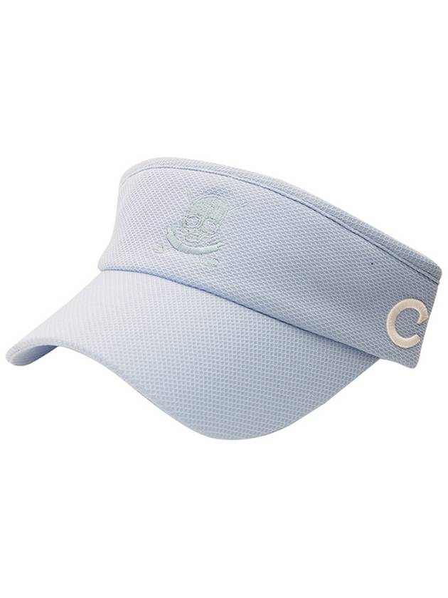 C23MHT006W Pastel Visor Sky blue White C logo - CHUCUCHU - BALAAN 1