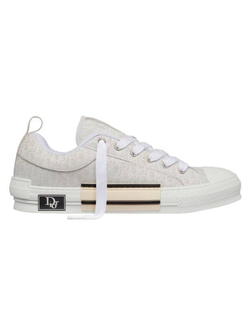 B23 Skater Oblique Jacquard Low Top Sneakers Cream - DIOR - BALAAN 1