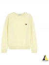 Fox Head Patch Regular Sweatshirt Yellow - MAISON KITSUNE - BALAAN 2