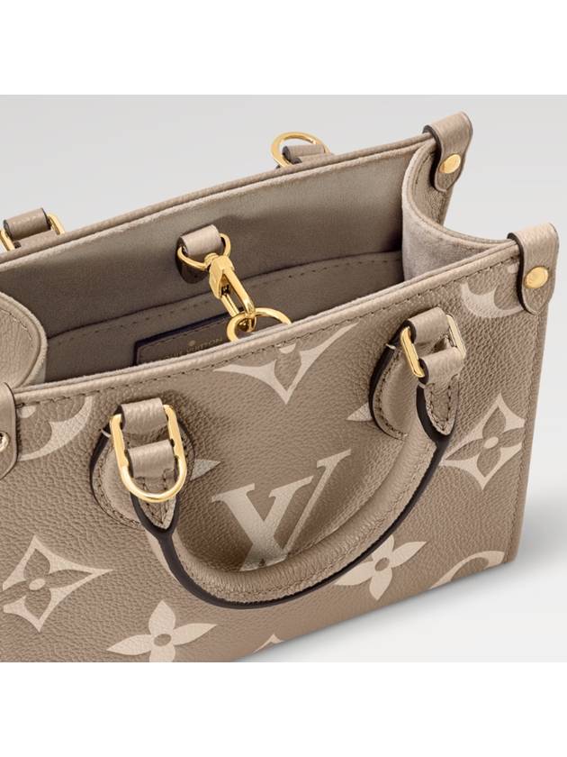 OnTheGo BB Bicolor Monogram Empreinte Leather Tote Bag Dove Grey - LOUIS VUITTON - BALAAN 7