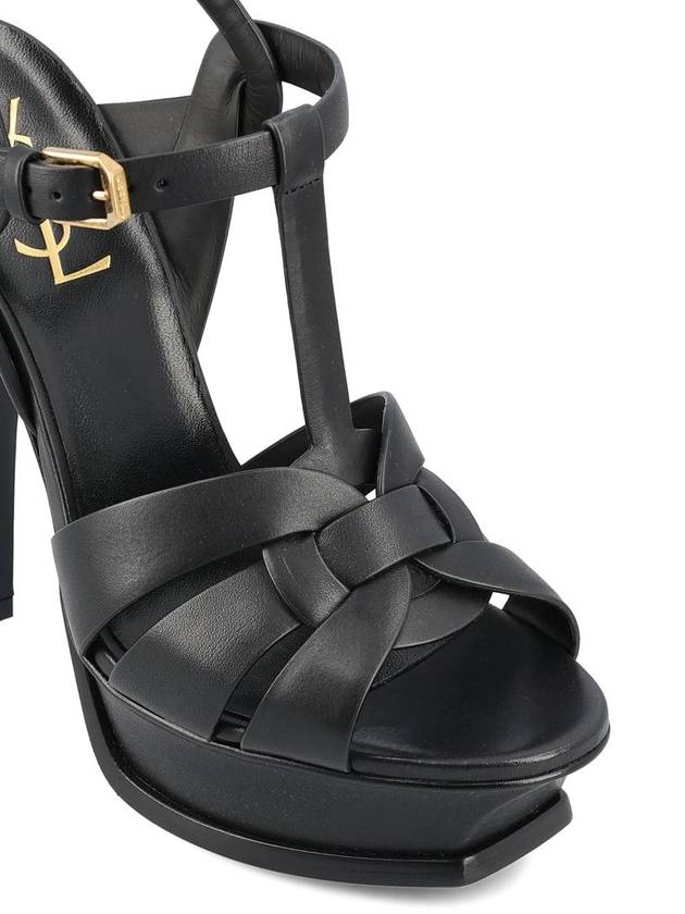 Classic Tribute 105 Sandal Heels Black - SAINT LAURENT - BALAAN 5