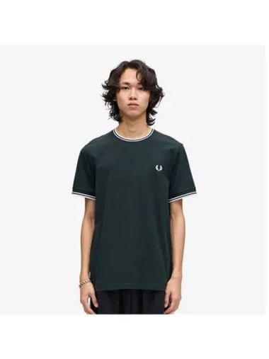 Fred Perry Baseline Twin Tip T Shirt T50 AFPM2411588 - FRED PERRY - BALAAN 1