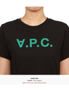 VPC Logo Organic Cotton Short Sleeve T-Shirt Black - A.P.C. - BALAAN 8