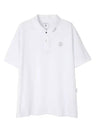 Golf Wear Men s Collar Short Sleeve T Shirt MLM 3B AP09 WHITE - MARK & LONA - BALAAN 3