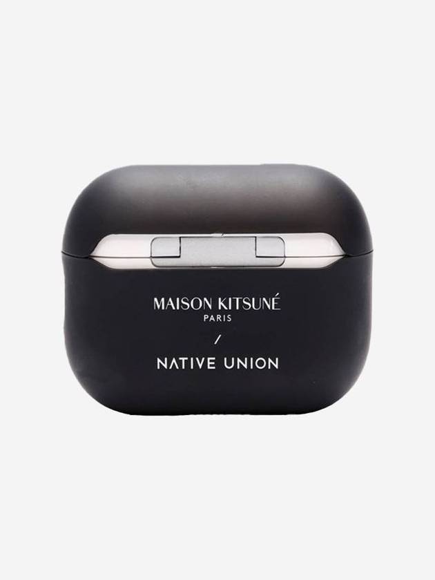 All Over Fox Head AirPods Pro 2 Case Black - MAISON KITSUNE - BALAAN 4