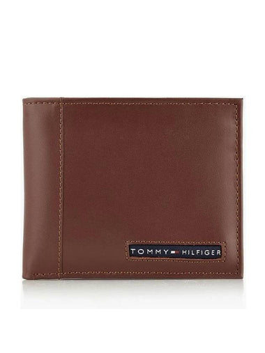 Men's Cambridge Leather Half Wallet - TOMMY HILFIGER - BALAAN 1