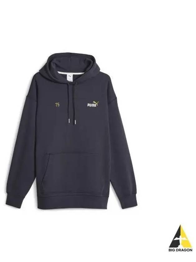 No 1 Logo Celebration Hooded Sweatshirt Navy 621740 16 - PUMA - BALAAN 1