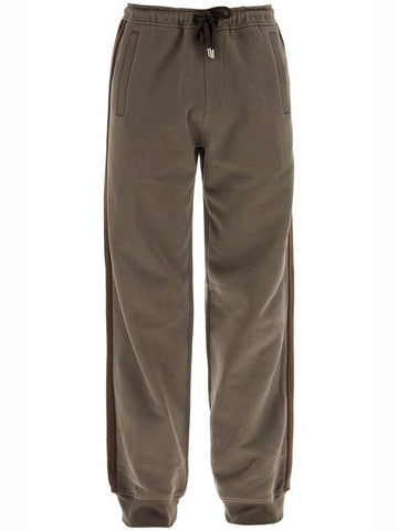 -side joggers with stripes - LANVIN - BALAAN 1