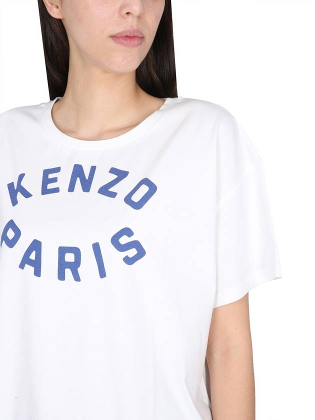 23 fw T-Shirt WITH Logo FD62TS0654SO02 B0040373805 - KENZO - BALAAN 5