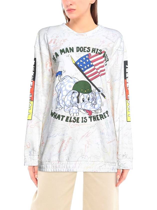 jeremy scott jeremy scott signature doodle sweatshirt - MOSCHINO - BALAAN 5