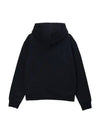 Le Brode Embroidered Logo Cotton Hoodie Black - JACQUEMUS - BALAAN 3