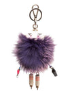women's fur key holder - PRADA - BALAAN.