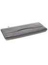 431651 Gray lambskin silver classic clutch - BALENCIAGA - BALAAN 5