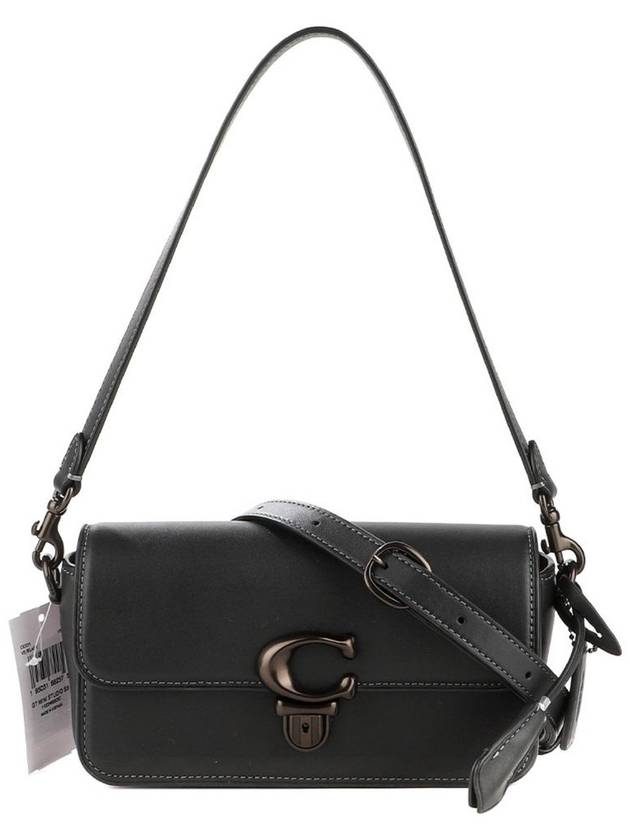 CE331 V5 BLACK Women s Studio Baguette Shoulder Bag - COACH - BALAAN 1