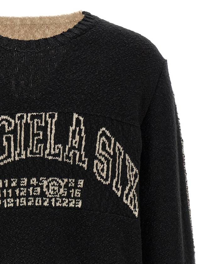 Mm6 Maison Margiela Two-Tone Sweater - MAISON MARGIELA - BALAAN 3