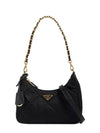 Re-Nylon Mini Bag Black - PRADA - BALAAN 3