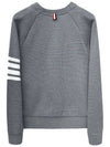 4 Bar Stripe Sweatshirt Grey - THOM BROWNE - BALAAN 3