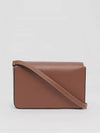 Vintage Check Leather Penny Shoulder Bag Brown - BURBERRY - BALAAN 8