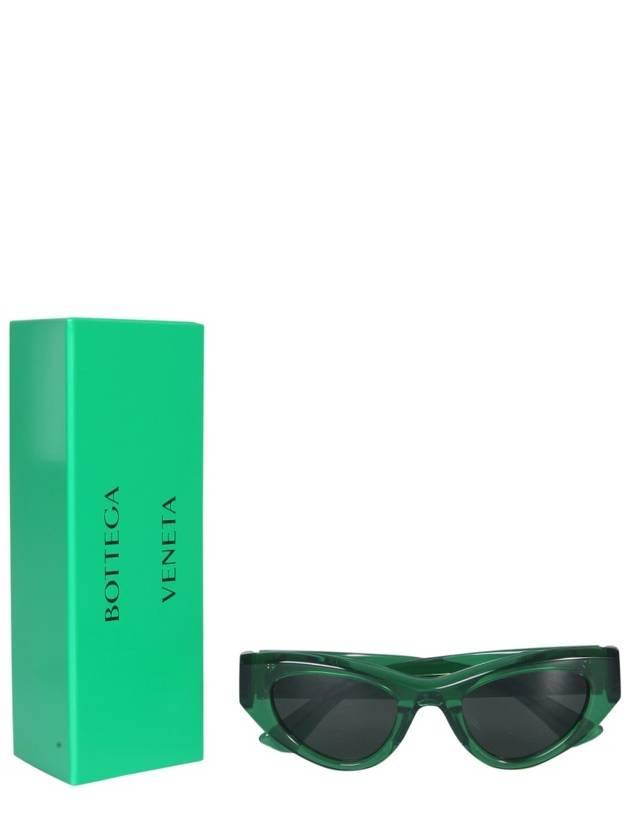 Angle Sunglasses Green - BOTTEGA VENETA - BALAAN 3