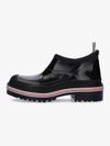 Women's Molded Rubber Garden Middle Boots Black - THOM BROWNE - BALAAN 2