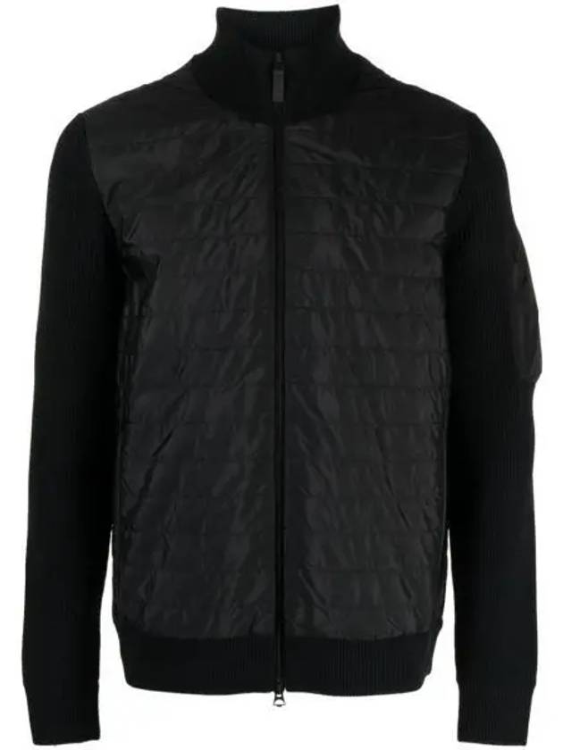 Beck Knit Hybrid Zip-Up Jacket Black - J.LINDEBERG - BALAAN 2