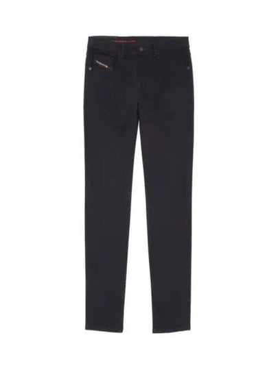 2019 D-Strukt  Slim Fit Jeans Black - DIESEL - BALAAN 2