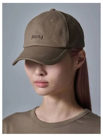 Cotton ball cap baseball khaki domestic product GM0024062491280 - JUUN.J - BALAAN 1