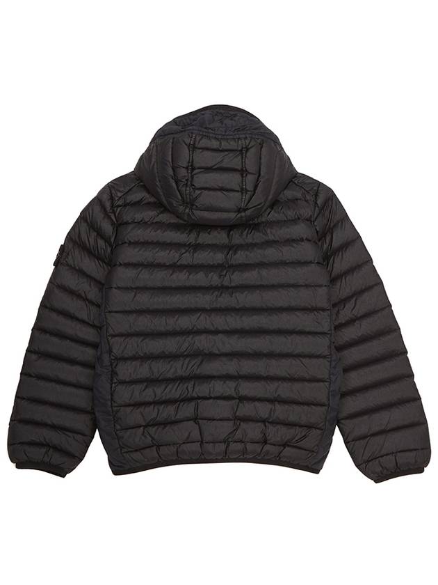 Kids Loom Woven Chambers R-Nylon Down Padding Black - STONE ISLAND - BALAAN 4