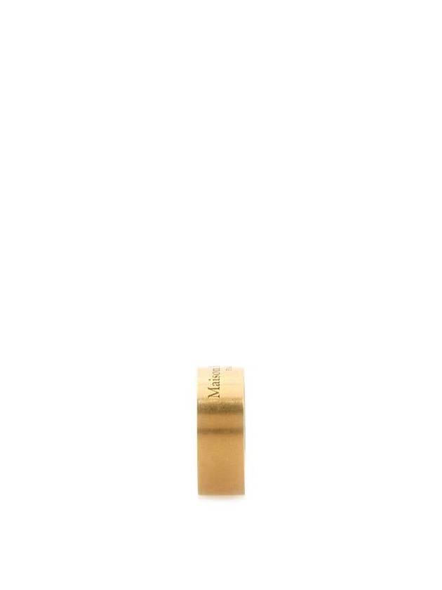 Engraved Logo Ring Gold - MAISON MARGIELA - BALAAN 3