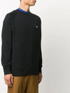 Tricolor Fox Patch Sweatshirt Black - MAISON KITSUNE - BALAAN 5