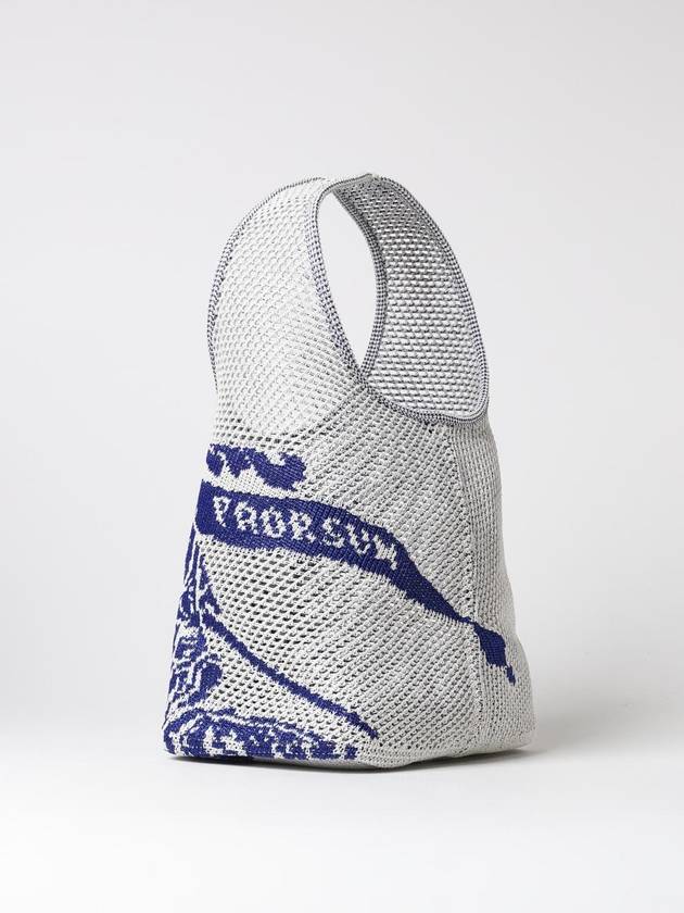 EKD Crochet Large Tote Bag White - BURBERRY - BALAAN 4