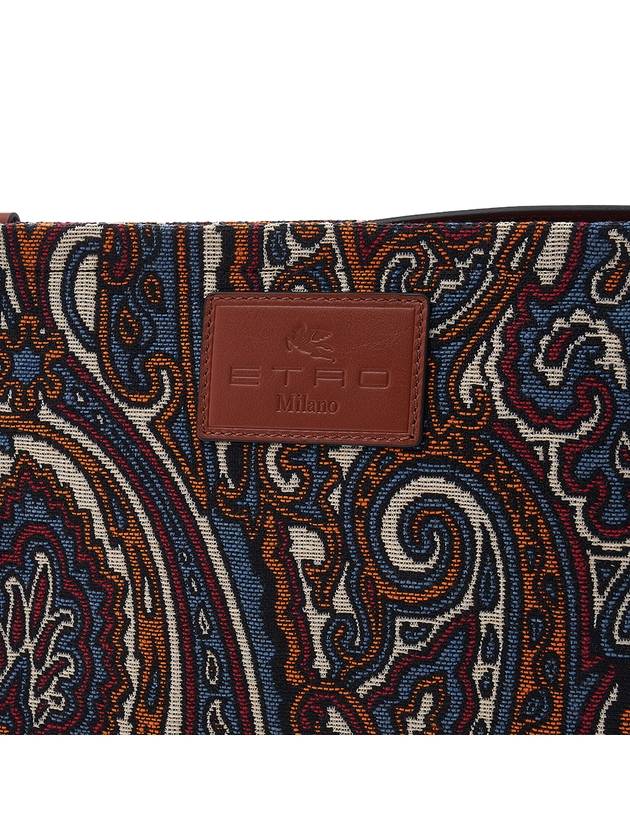 Logo Paisley Print Clutch Bag - ETRO - BALAAN 8