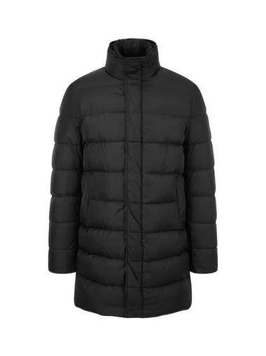 Men s zip up bibb down padded coat black 270526 - HERNO - BALAAN 1