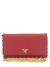 Women s Saffiano Chain Wallet 4162 - PRADA - BALAAN 1