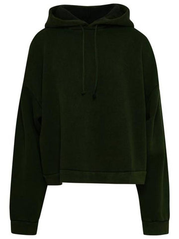 Vintage Hoodie Moss Green - ACNE STUDIOS - BALAAN 1