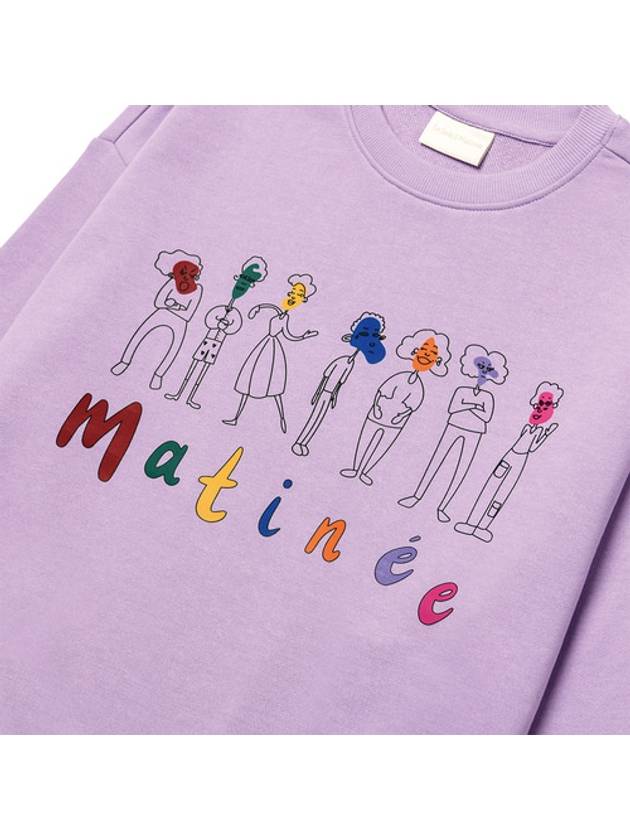 Brushed Options Matinee Family Sweat Shirts LAVENDER - LE SOLEIL MATINEE - BALAAN 4