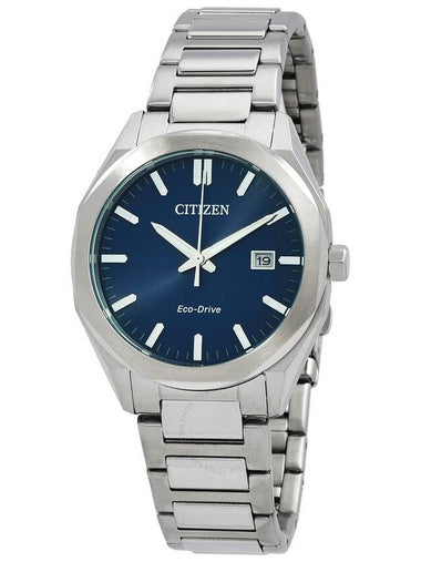 Citizen Octangle Eco-Drive Blue Dial Unisex Watch BM7620-83L - CITIZEN - BALAAN 1