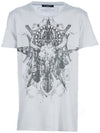 Men's Pearl Buffalo Printing Short Sleeve TShirt S2HJ601I808 - BALMAIN - BALAAN 6