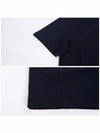 V Logo Short Sleeve T-Shirt  Navy - VALENTINO - BALAAN 7