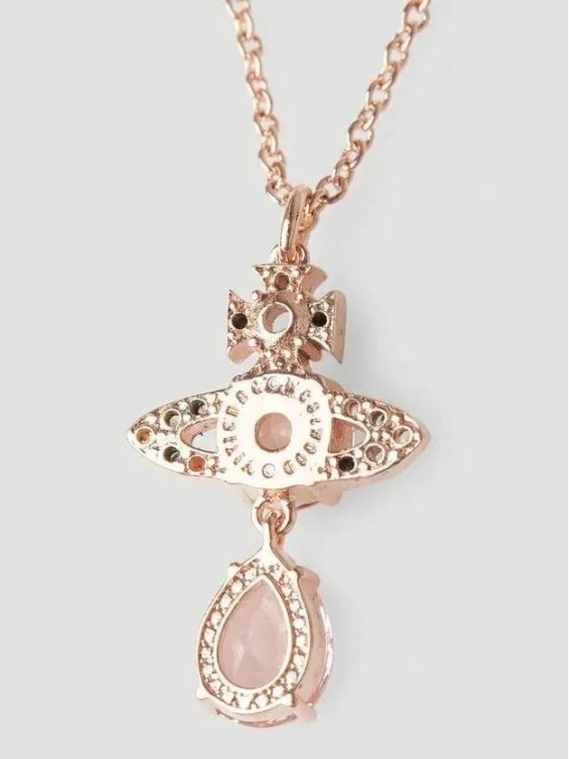 Ismene Drop Pendant Necklace Pink Gold - VIVIENNE WESTWOOD - BALAAN 3