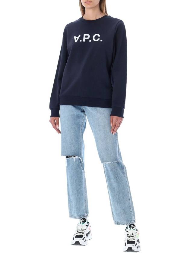 VPC Logo Sweatshirt Navy - A.P.C. - BALAAN 5