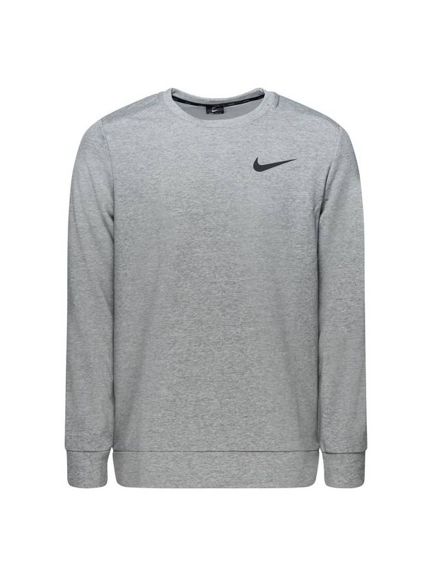 Dri Fit Pullover Crew Sweatshirt Grey - NIKE - BALAAN 2